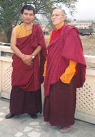 H.E. Dzogchen Rinpoche and Tulku Pegyal