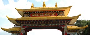 gate of dzogchen monastery